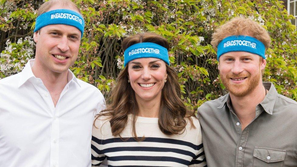 Duke and Duchess of Cambridge and Prince Harry