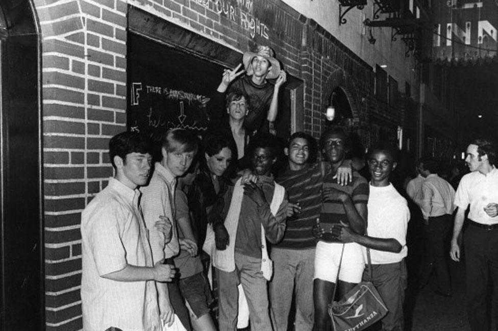 Celebrations outside Stonewall