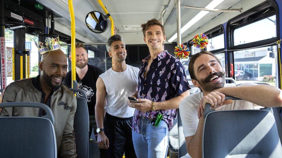 Karamo Brown, Bobby Berk, Tan France, Antoni Porowski, Jonathan Van Ness