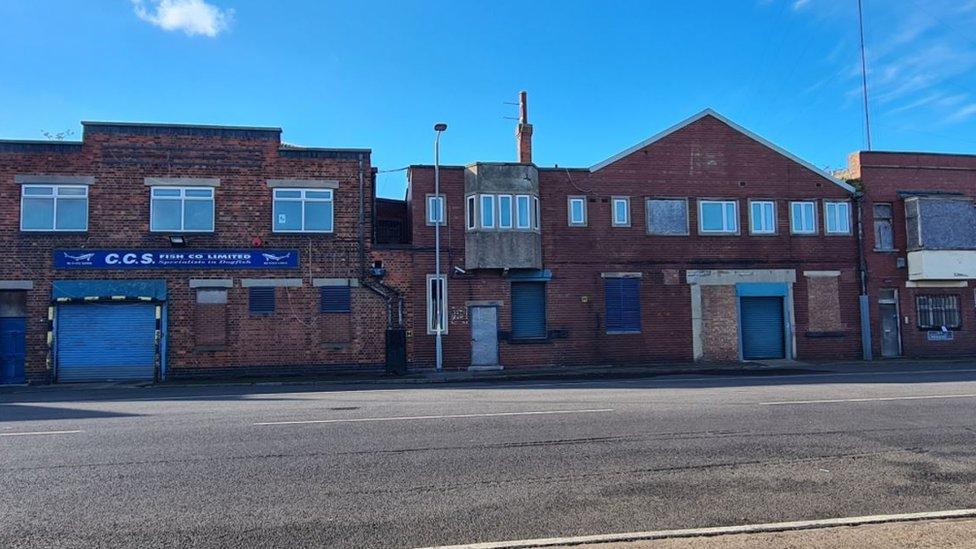 The Kasbah fish docks area of Grimsby