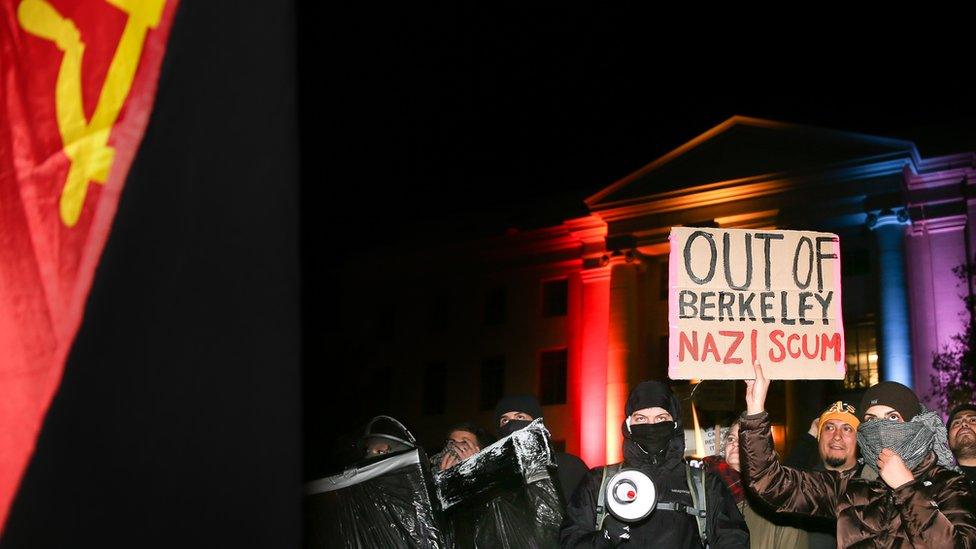 Protests at Berkeley