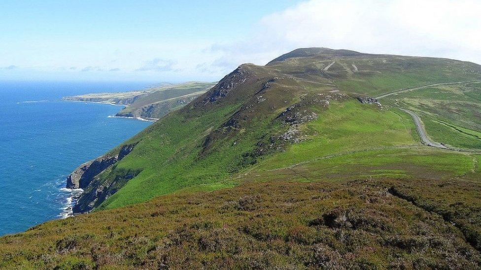 West coast of the Isle of Man