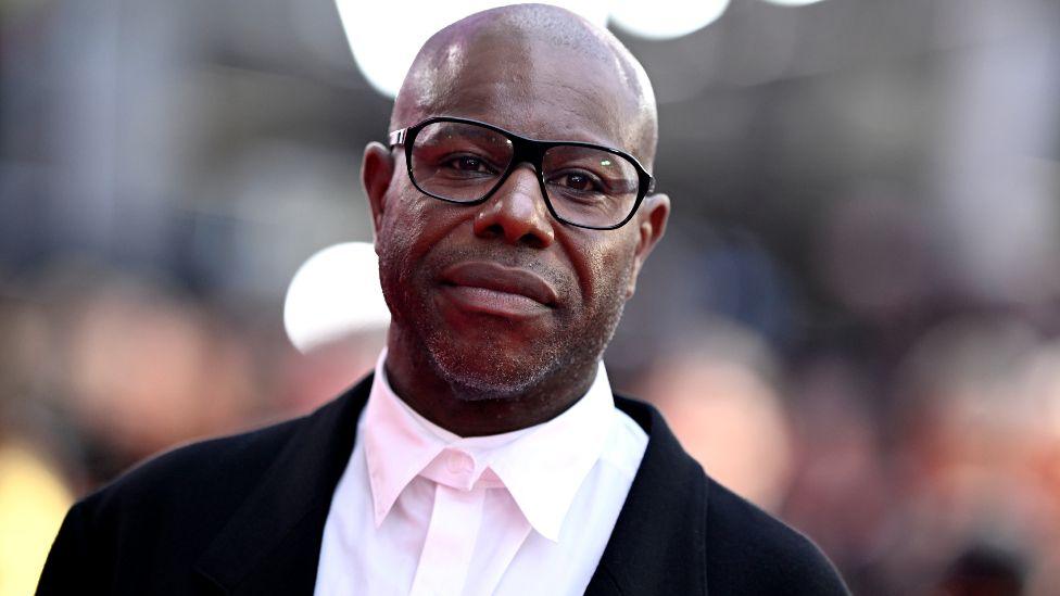 Steve McQueen attends the "Blitz" World Premiere during the Opening Night Gala of the 68th BFI London Film Festival at The Royal Festival Hall on October 09, 2024 in London, England.