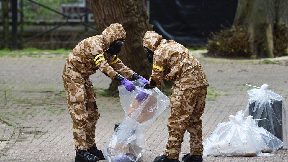 Decontamination in Salisbury