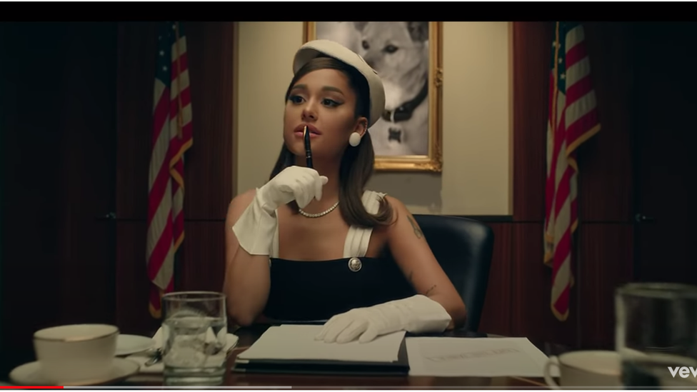 Grab from Ariana Grande Positions music video