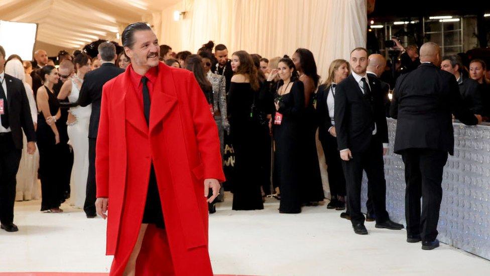 Pedro Pascal at the Met Gala