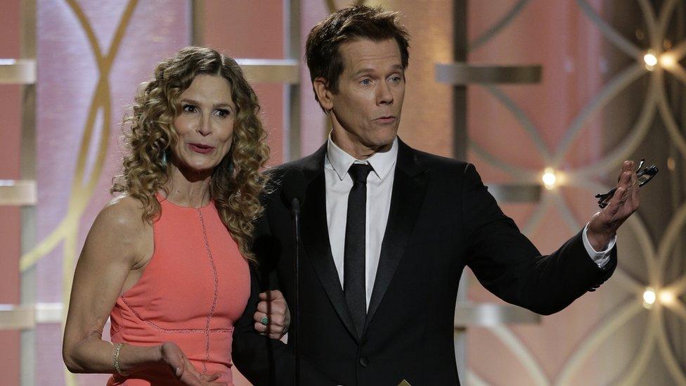 Kevin Bacon and Kyra Sedgwick