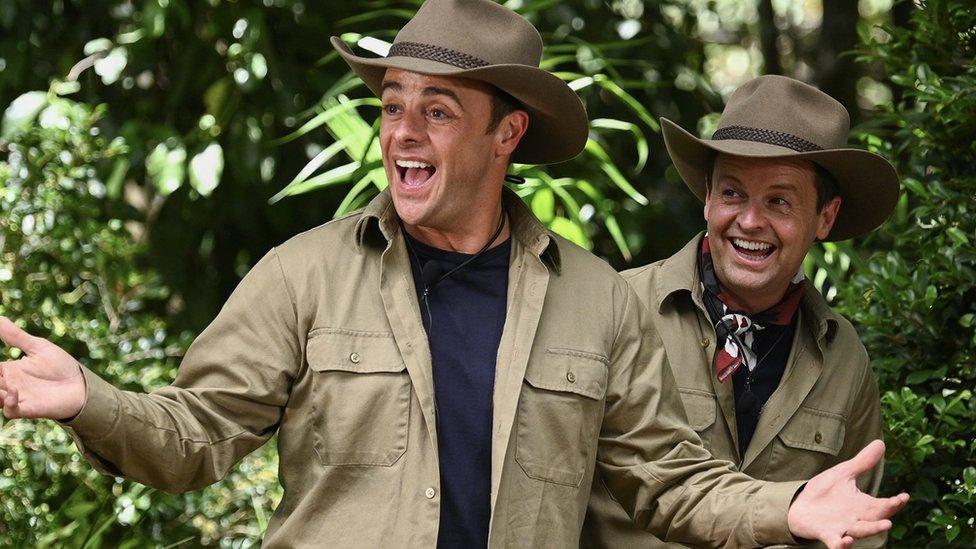 Ant and Dec in campmate clothing