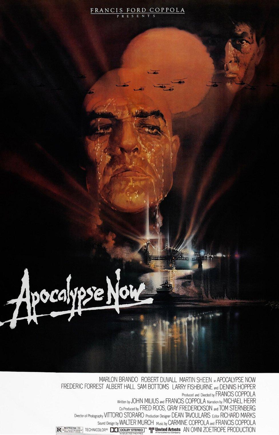 Apocalypse Now poster designed by Bob Peak