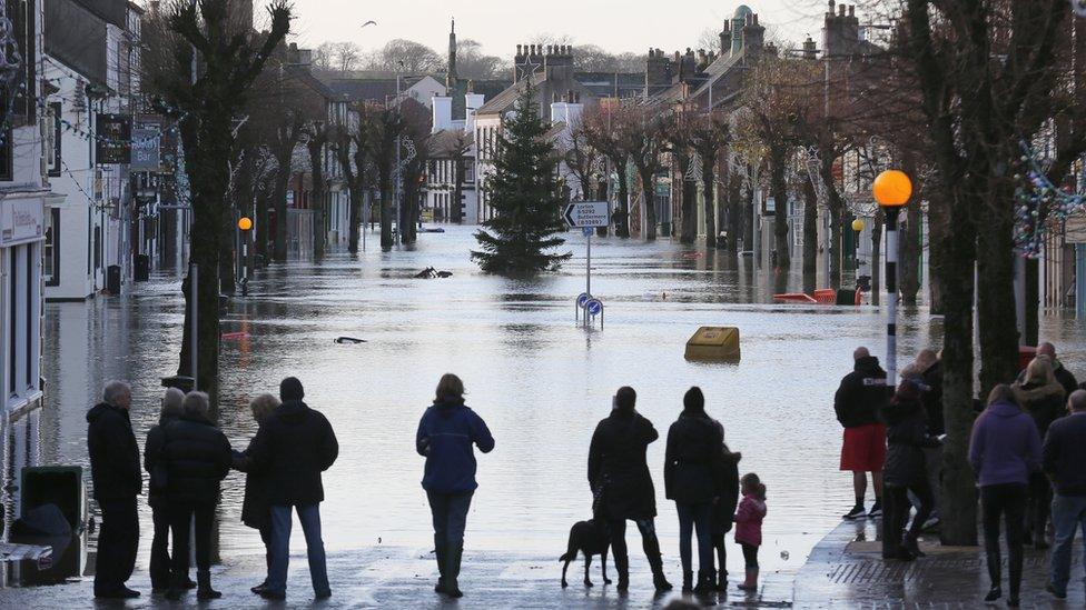 Flooding in Cockermouth