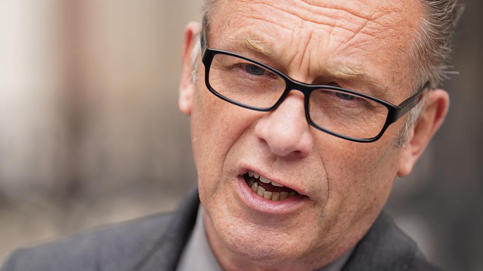 Chris Packham speaking to the media outside the Royal Courts of Justice, London after won his High Court libel claim against two men over allegations he misled the public into donating to a wildlife charity to rescue "broken" tigers from circuses. Issue date: Thursday May 25, 2023