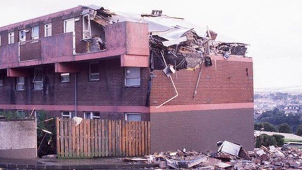 Aftermath of 'Good Samaritan' bombing in Derry