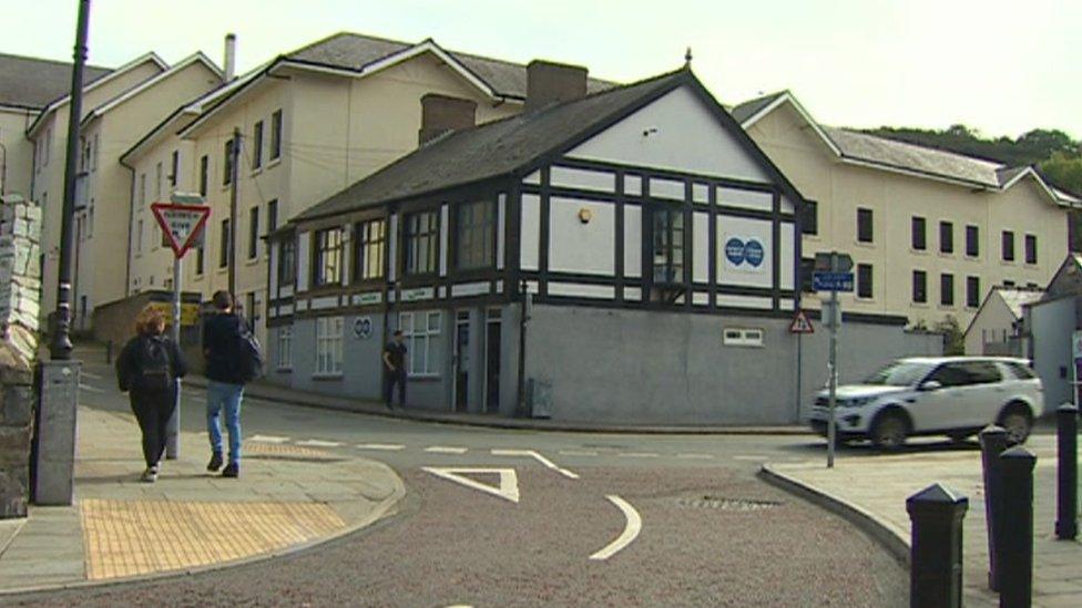 Citizens Advice office building in Bangor, Gwynedd