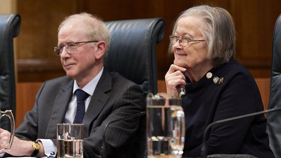 Lord Reed and Lady Hale