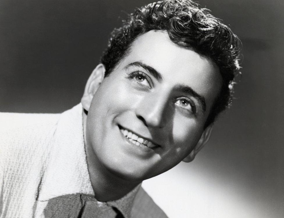 Tony Bennett photographed in 1950