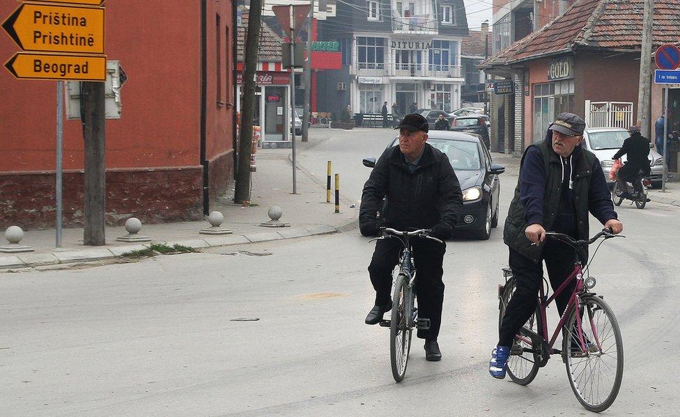 File pic of cyclists in centre of Bujanovac