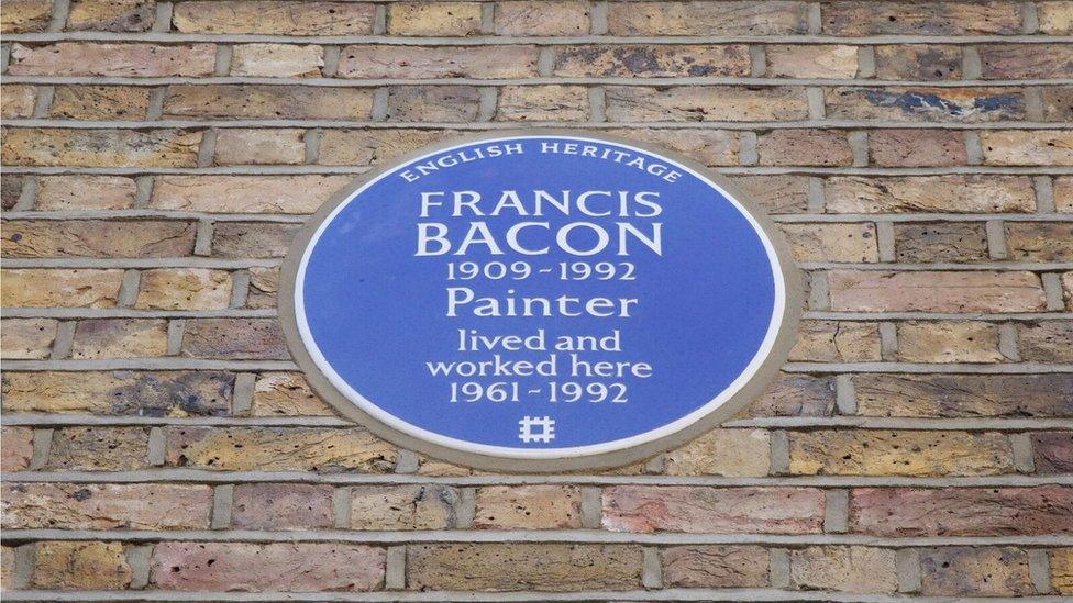 Francis Bacon Plaque