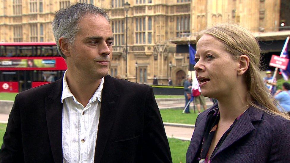 Jonathan Bartley and Sian Berry