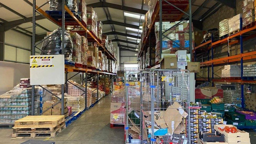 Warws FareShare yn Speake ger Lerpwl