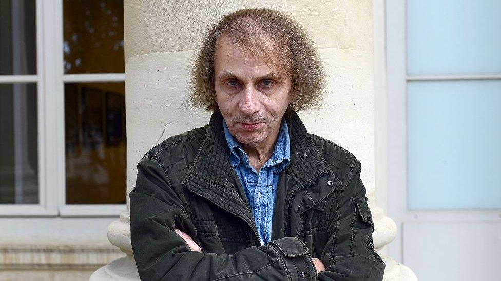 French author Michel Houellebecq