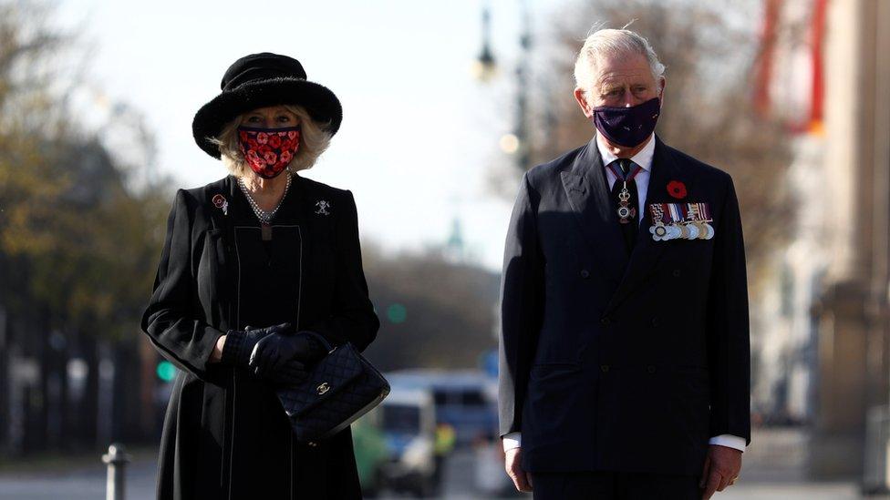 The Duchess of Cornwall and Prince Charles in Berlin