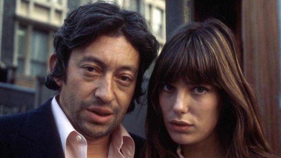 Serge Gainsbourg and Jane Birkin