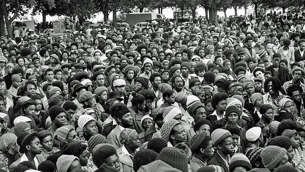 African Liberation Day Handsworth crowd 1977