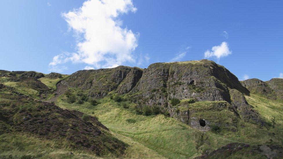 cave hill in the belfast Country Park