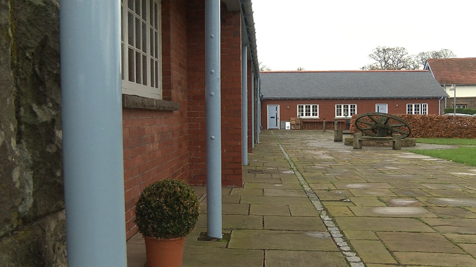 Converted buildings at Llanover Business Centre