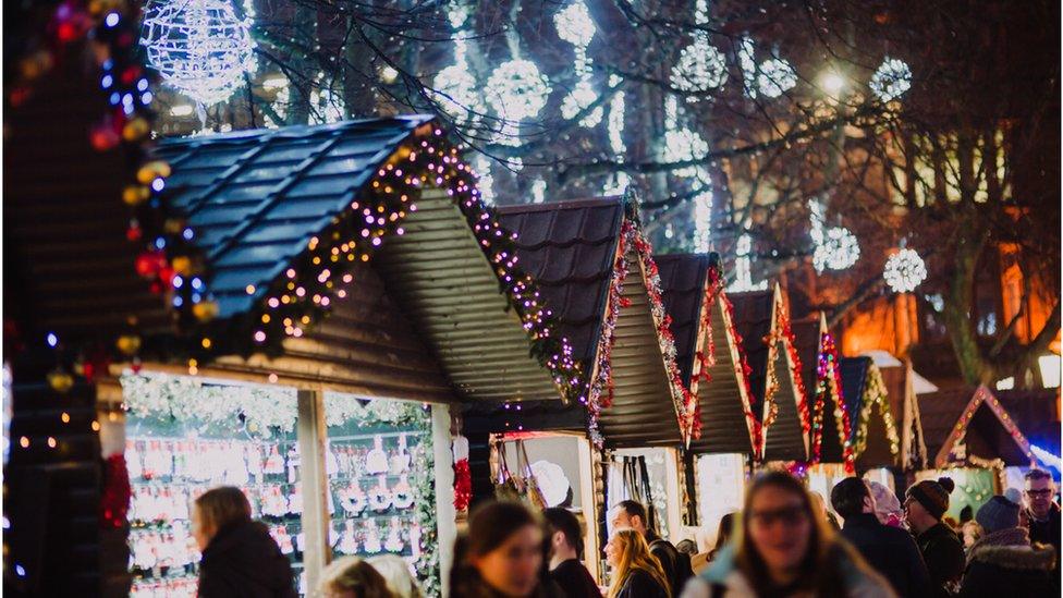 Belfast xmas market