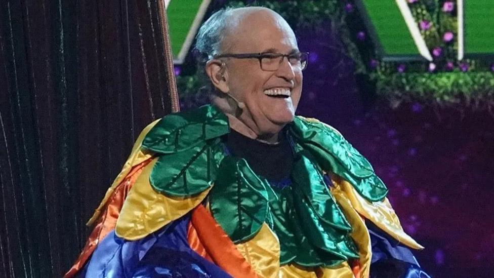 Rudy Giuliani on The Masked Singer