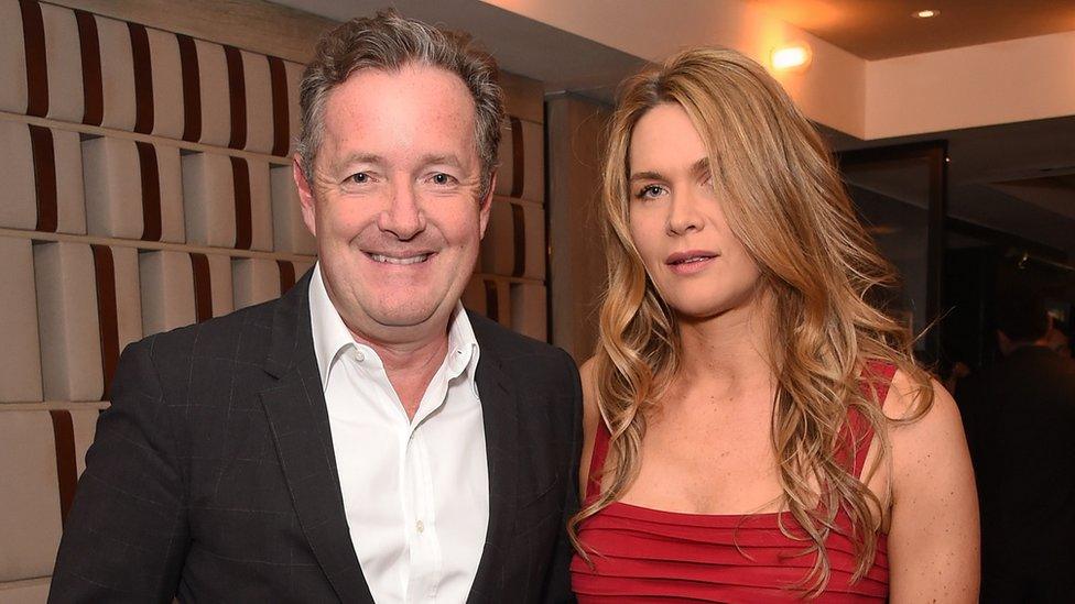 Piers Morgan and Celia Walden