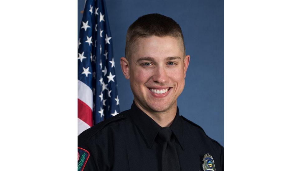 Officer Alan Horujko, 28, shot dead the attacker