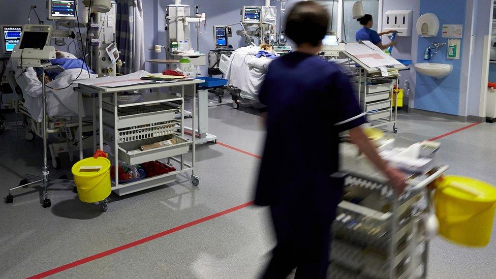 Intensive care unit at University Hospitals Trust