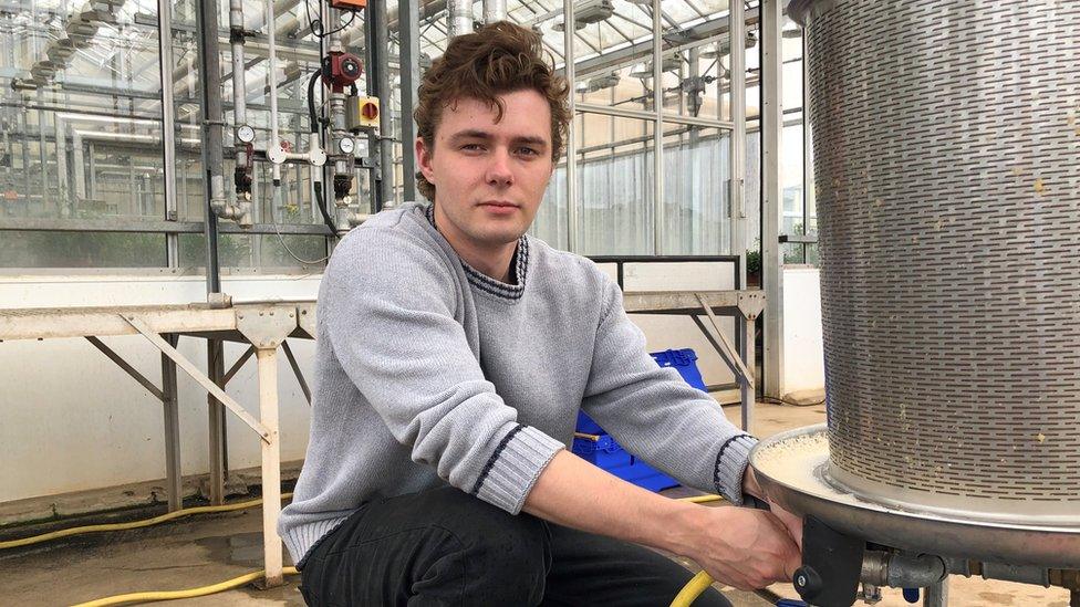 Alex Reeve, 3rd year biology student, aged 22