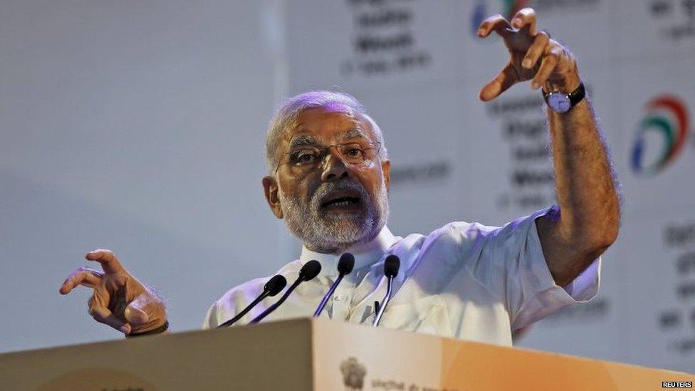 Indian Prime Minister Narendra Modi. Photo: 1 July 2015