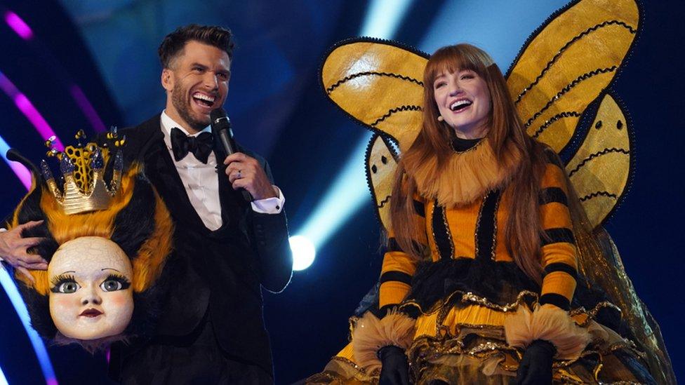 Nicola Roberts is revealed as The Masked Singer winner