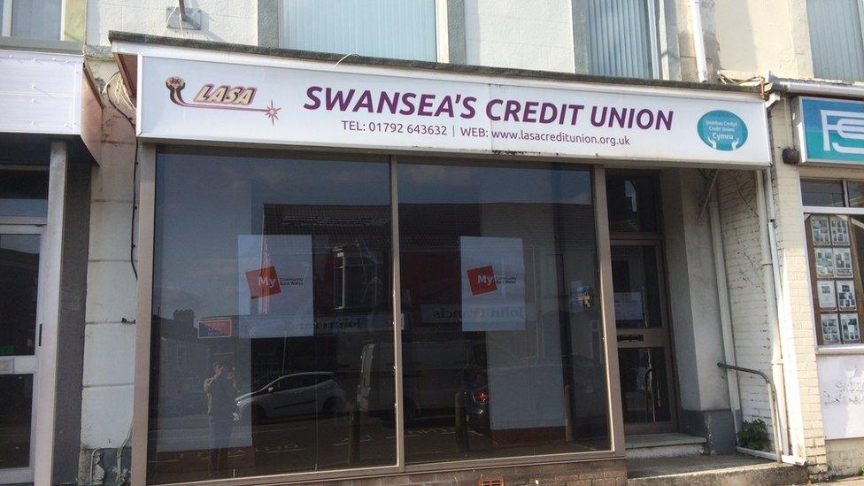 My Community Bank Wales had an office in Swansea