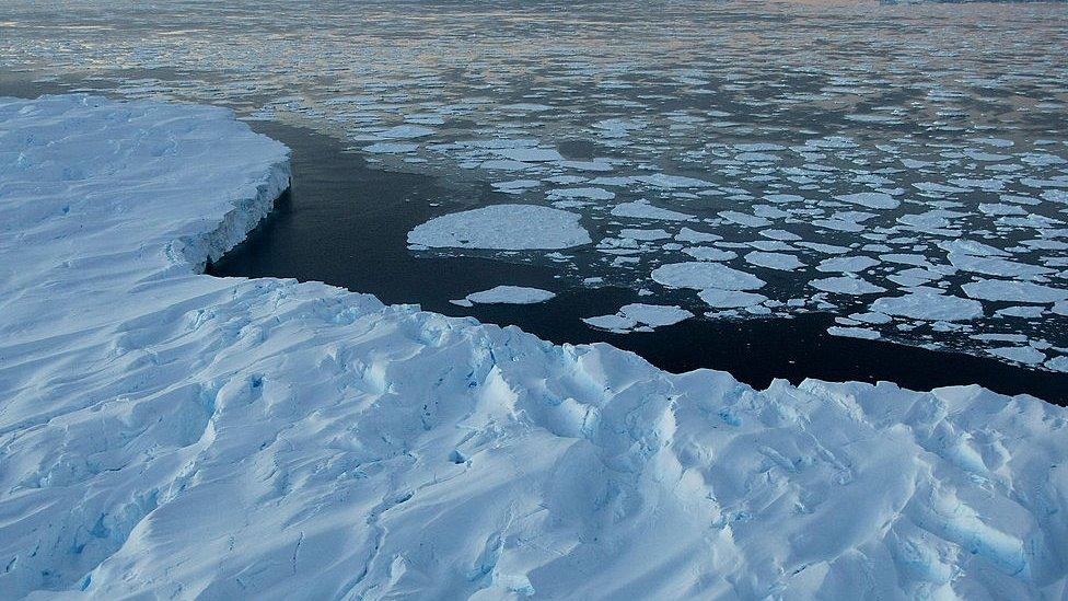 melting-ice-in-antarctica