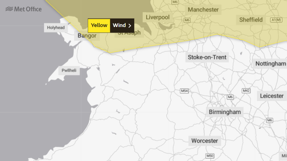 Met Office weather map