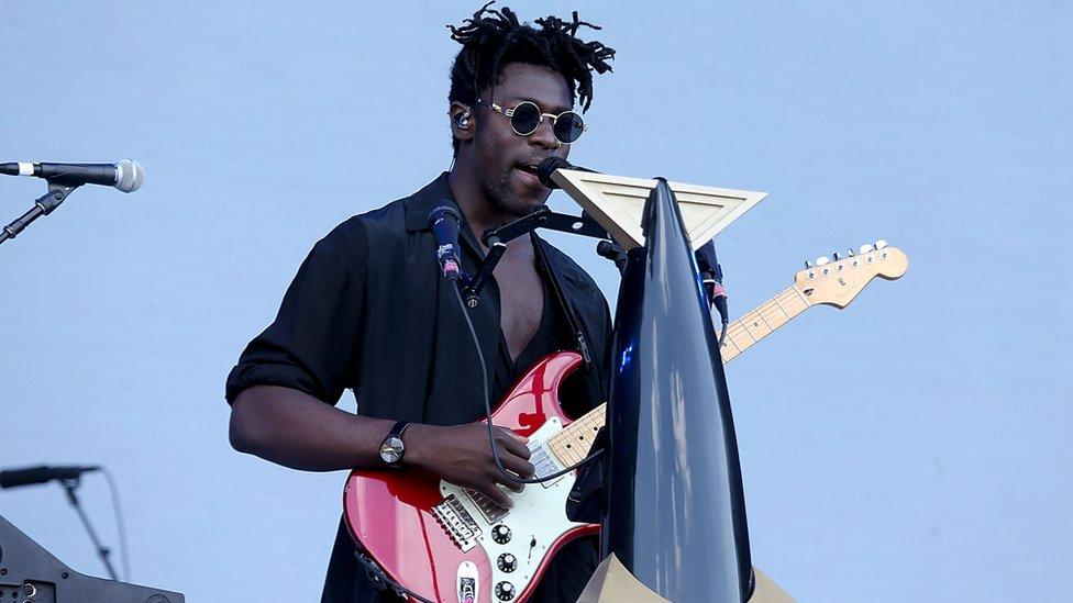 Moses Sumney performs in concert