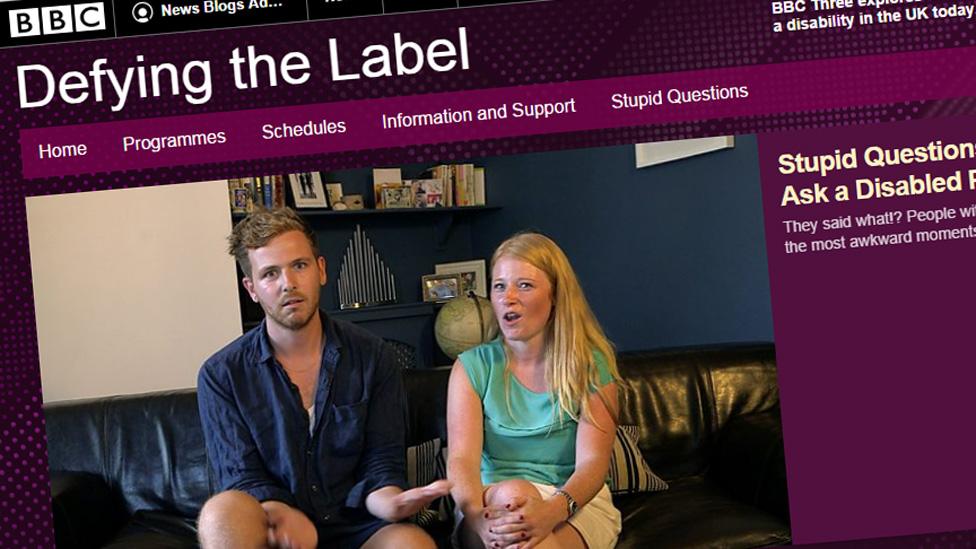 Defying the Label website image