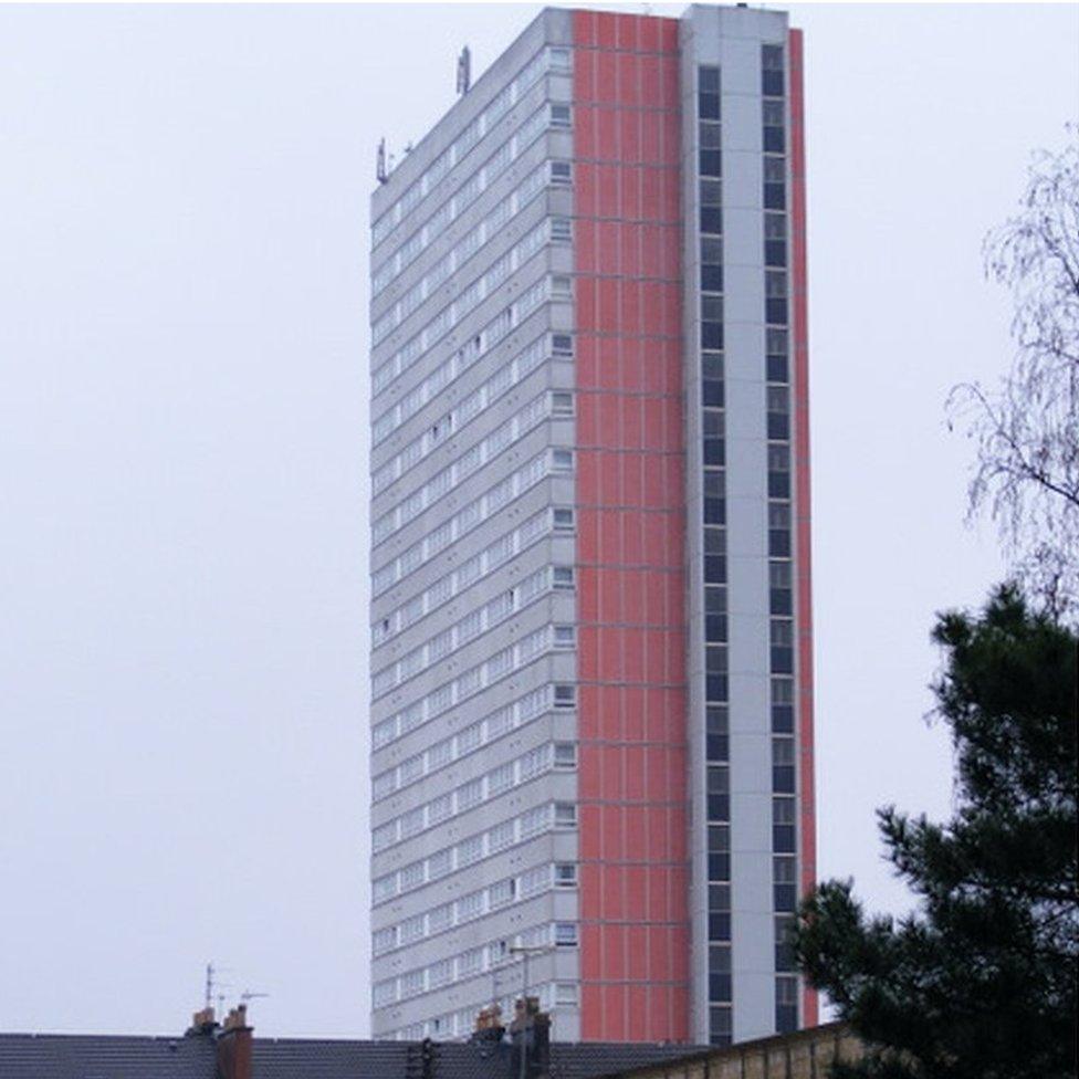 Anniesland Court in Glasgow