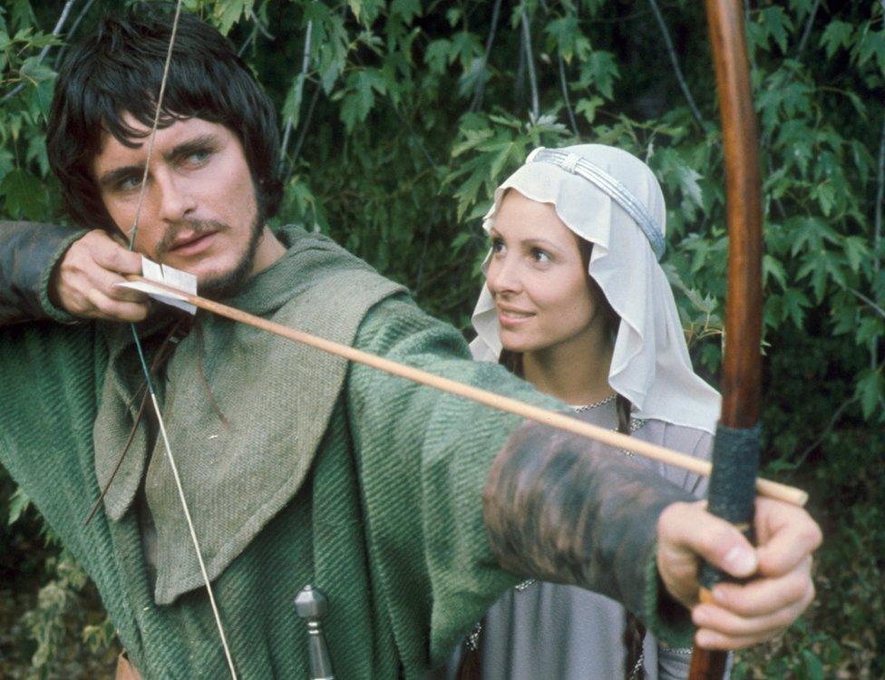 Martin Potter as Robin Hood and Diane Keen as Maid Marian