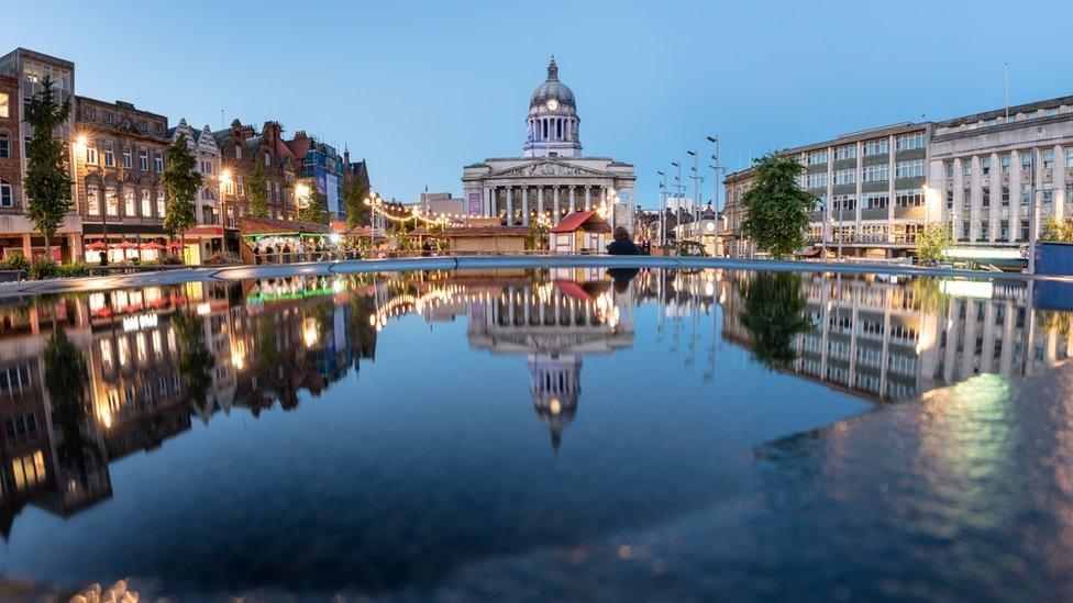 Nottingham city centre