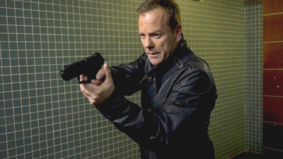 Kiefer Sutherland in 24: Live Another Day