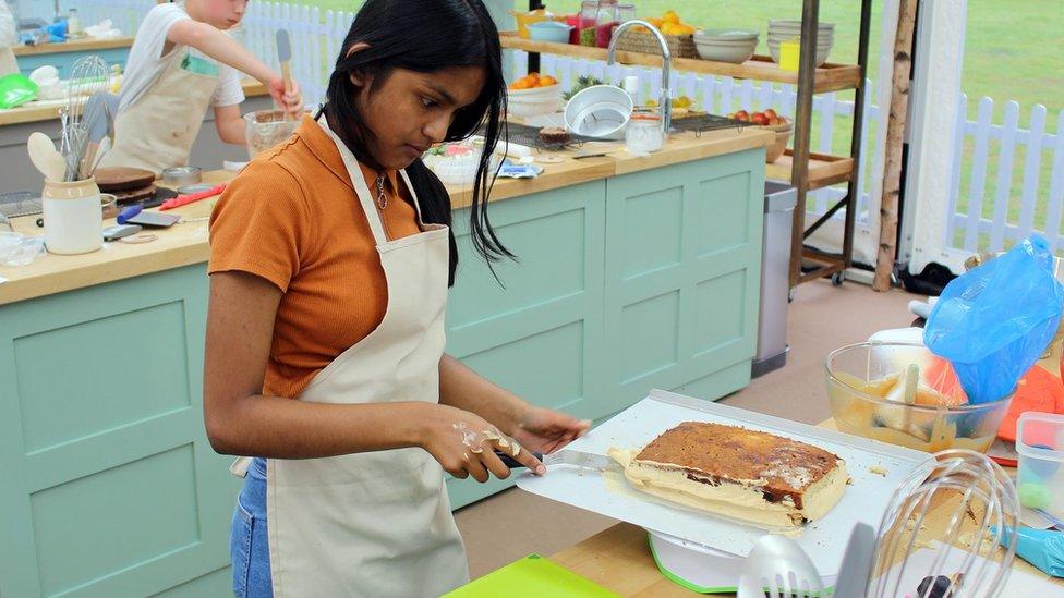 Amal-on-Junior-Bake-Off