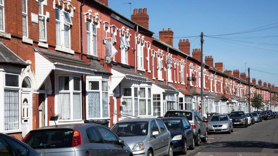 Terraced housing