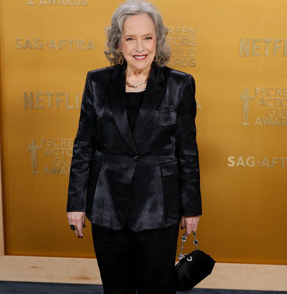 Kathy Bates attends the 31st Annual Screen Actors Guild Awards at Shrine Auditorium and Expo Hall on February 23, 2025 in Los Angeles, California