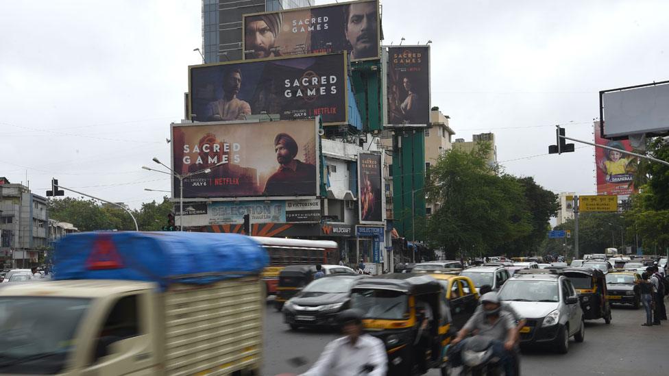 Sacred Games billboards